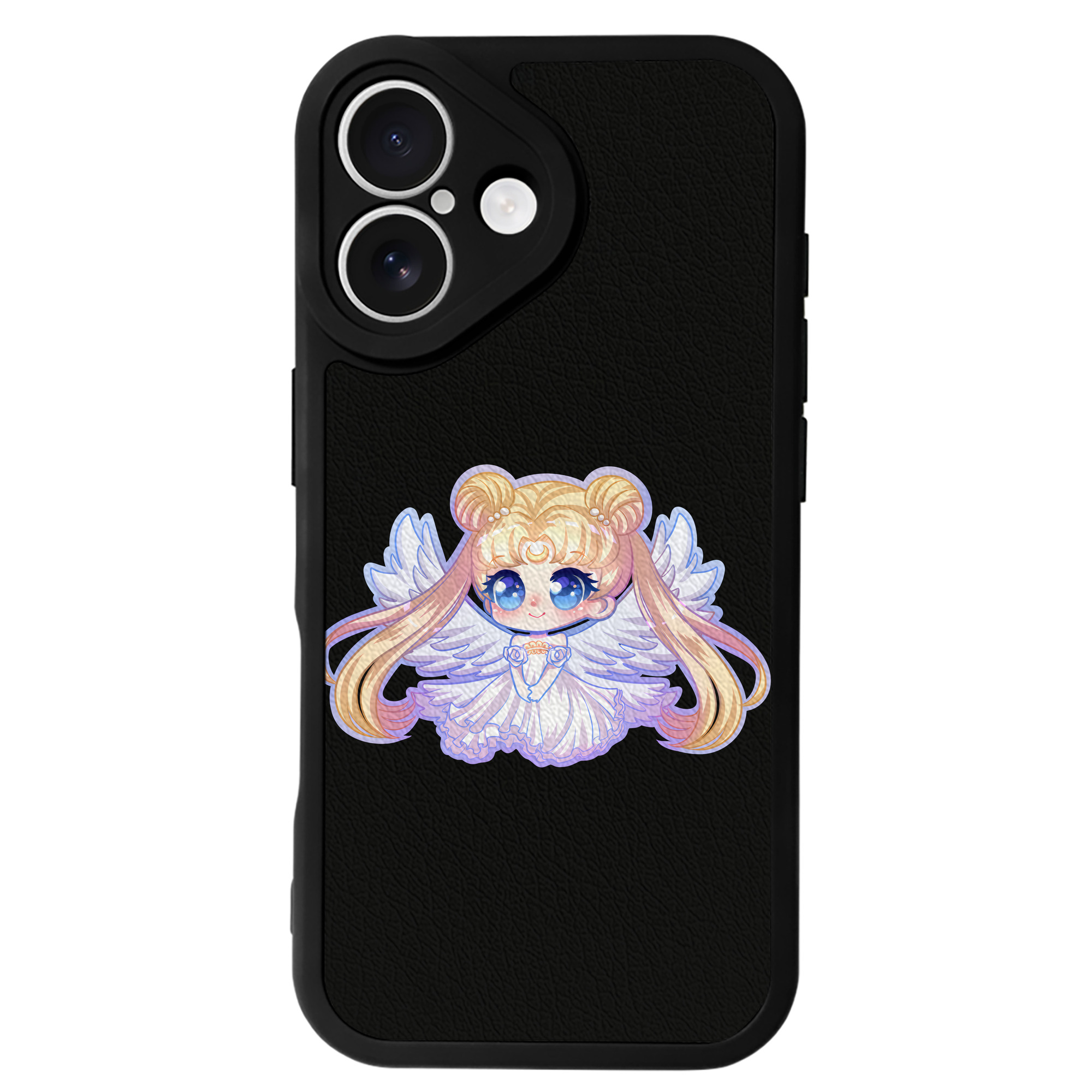 （画像用） 美少女戦士セーラームーン 愛野 美奈子 あいの みなこ Sailor Moon Aino Minako 【iPhone 16シリーズ対応】シリコンスマホケース（レザー調） 材質：シリコン